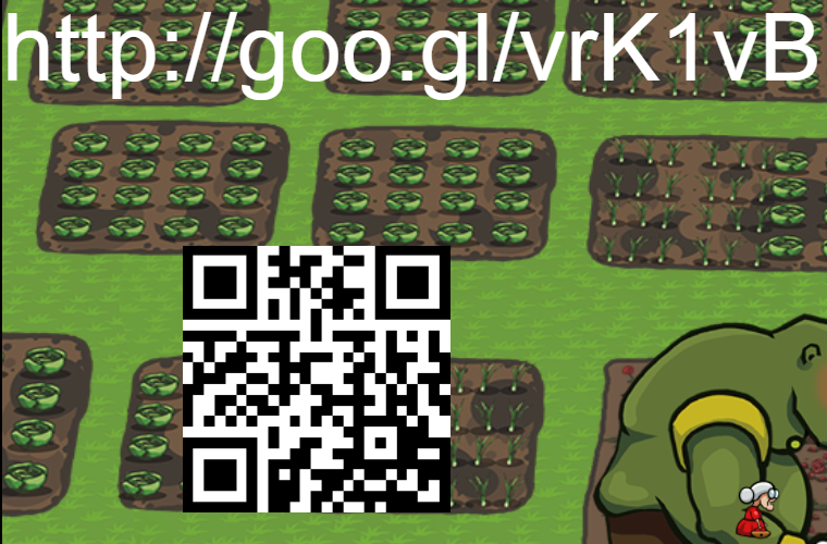 Players can log in via QR-Code or Link